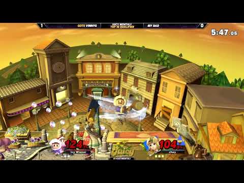 Juicy Monthly - October!  - VinnyG (Snake/Ice Climbers) vs. My Dad (Zelda) - Top 16 Qualifier