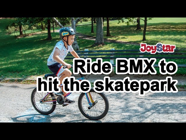 Vídeo relacionado con JOYSTAR Gemsbok 20 "Freestyle BMX para niños y niñas de 7-11 años, 20" Bicicleta para niños, Verde