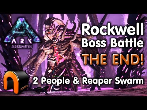 ARK ROCKWELL BOSS Vs REAPER SWARM!