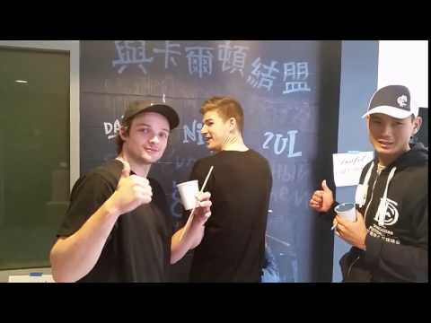Dylan Buckley Speaks Mandarin with Lin Honghui from Dongguan Blues
