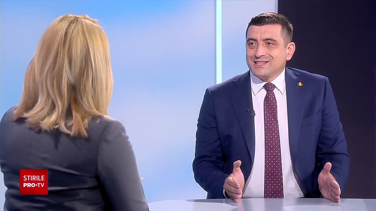 George Simion, față în față cu Andreea Esca. Cum a răspuns la întrebarea "Sunteți un om violent?"