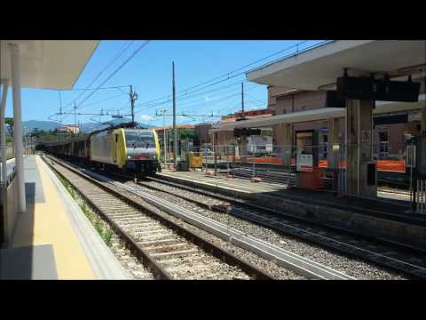 E189 915 canarina titolare del MRS Anagni Fiuggi-Chiasso