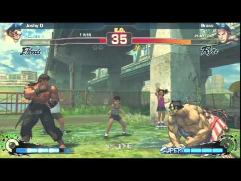 SSF4: Brass vs Joshy D - Why Me Dojo? 12