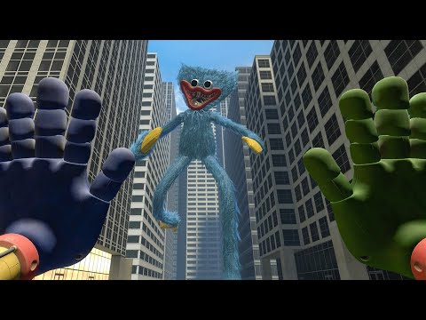 Nightmare HUGGY WUGGY Hunted for me Poppy Playtime (Garry's Mod)