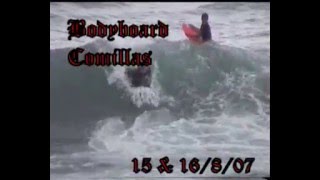 preview picture of video 'Bodyboard Comillas 15 &16/9/2007'