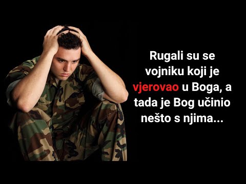 Vojnici u Dalmaciji su se rugali vojniku koji je vjerovao u Boga, a on ih je ostavio bez teksta