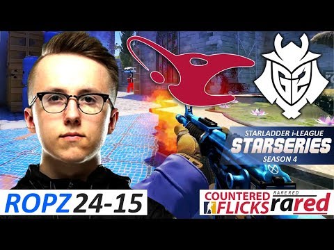 🇪🇪 ropz 24-15 / mousesports vs G2 /  StarSeries i-League Season 4 / Quarter-Final