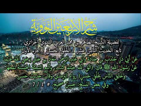 تابع: شرح الأربعين النووية / الْحَدِيثَ الثامن عشر / الخلق الحسن / # 1 / 7