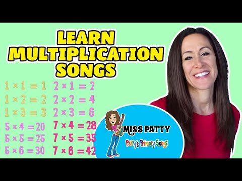 Learn Multiplication Songs for Children |Times Tables Multiply Numbers 1-12 for Kids by Patty Shukla