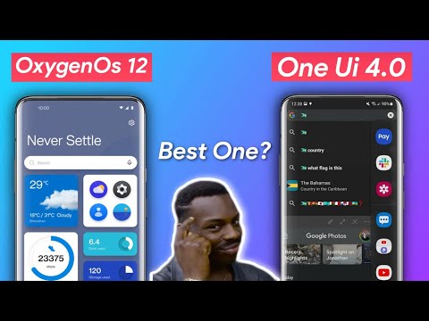 Oneplus OxygenOs 12 Vs Samsung One Ui 4.0 - Full Comparison | Oneplus Vs Samsung | Android 12