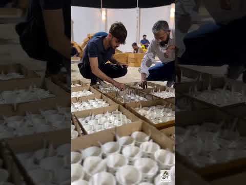 Preparation of chiragah Ayyam E Fatima 2024 || Nishtar Park 2024 || Karachi #Charagha #AyamEFatmiyah