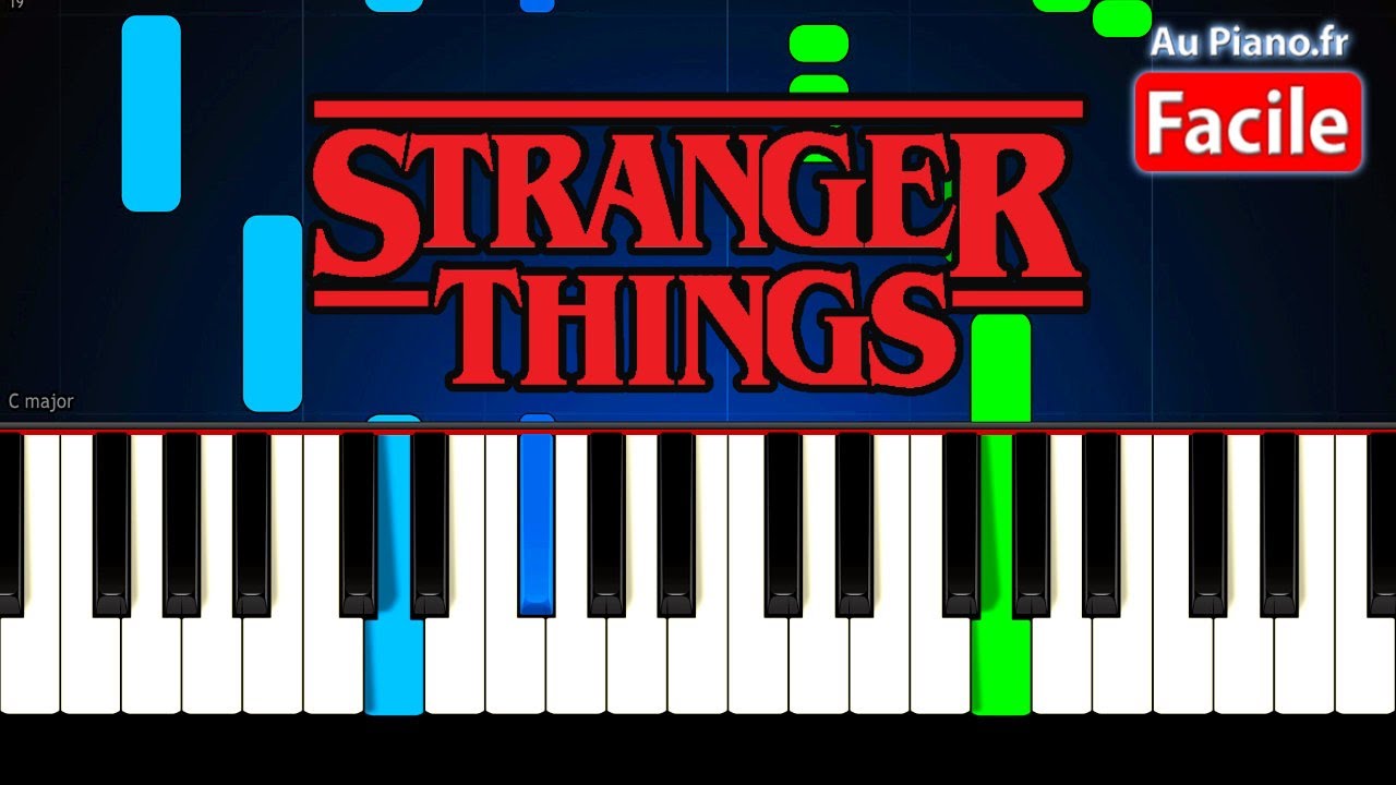 Kids (Stranger Things) - Piano FACILE Tutorial - Au Piano.Fr