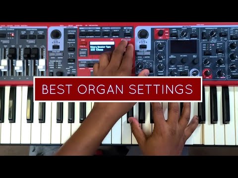Nord Stage 3 - The Best B3 Organ Settings