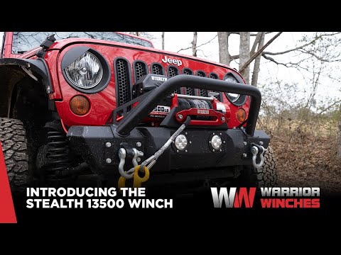 Stealth 13500lb 12v Electric Winch