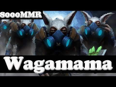 Dota 2 - Wagamama 8000 MMR Plays Meepo Vol 3 - Ranked Match Gameplay