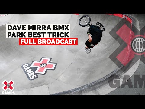 Dave Mirra BMX Park Best Trick: FULL COMPETITION | X Games 2022