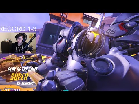 Super Insane Reinhardt God - POTG! [ Overwatch Season 30 Top 500 ]