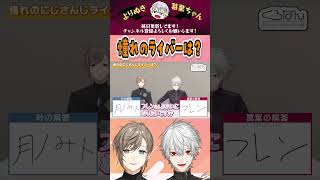 憧れのライバーは? #くろなん #chronoir #叶 #葛葉 #狂蘭メロコ