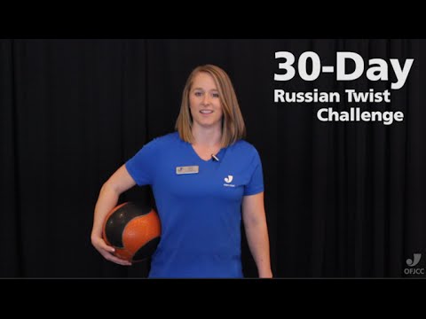 30-Day Russian Twist Challenge
