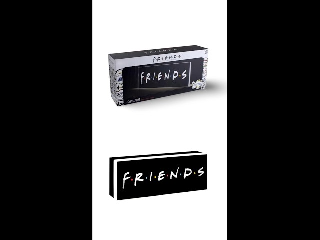 Vídeo relacionado con Paladone Luz con Logotipo de Central Perk, Merchandising de la Serie de Televisión Friends con Licencia Oficial