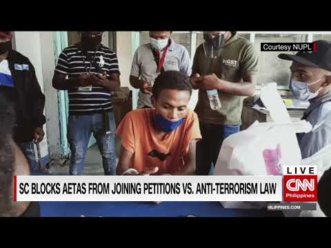 SC blocks Aetas from joining petitions vs. Anti-Terrorism Law