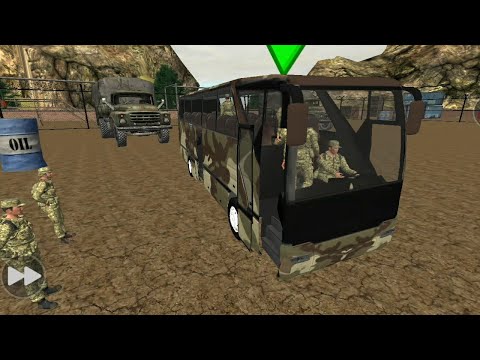 Army Bus Driver🚍2021: Real Military Coach Simulator - Gameplay Android💯