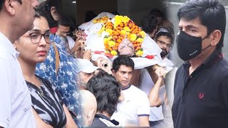 Deepesh Bhan aka Malkhan: निकली अंतिम यात्रा पहुँची अंगूरी भाभी और विभूति, नहीं रोक पा रहे आँसू video