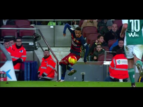 | Neymar Amazing Control • Barcelona V Betis |