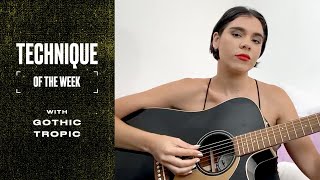  - Cecilia Della Peruti (Gothic Tropic) Examines Finger Picking | Technique of the Week | Fender