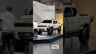 Is the Kia Tasman fixed!? Design changes previewed by the Weekender concept #kia #ute #pickup #cars