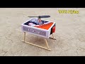 How To Make Flying Matchbox Helicopter Diy Toy Helicopter