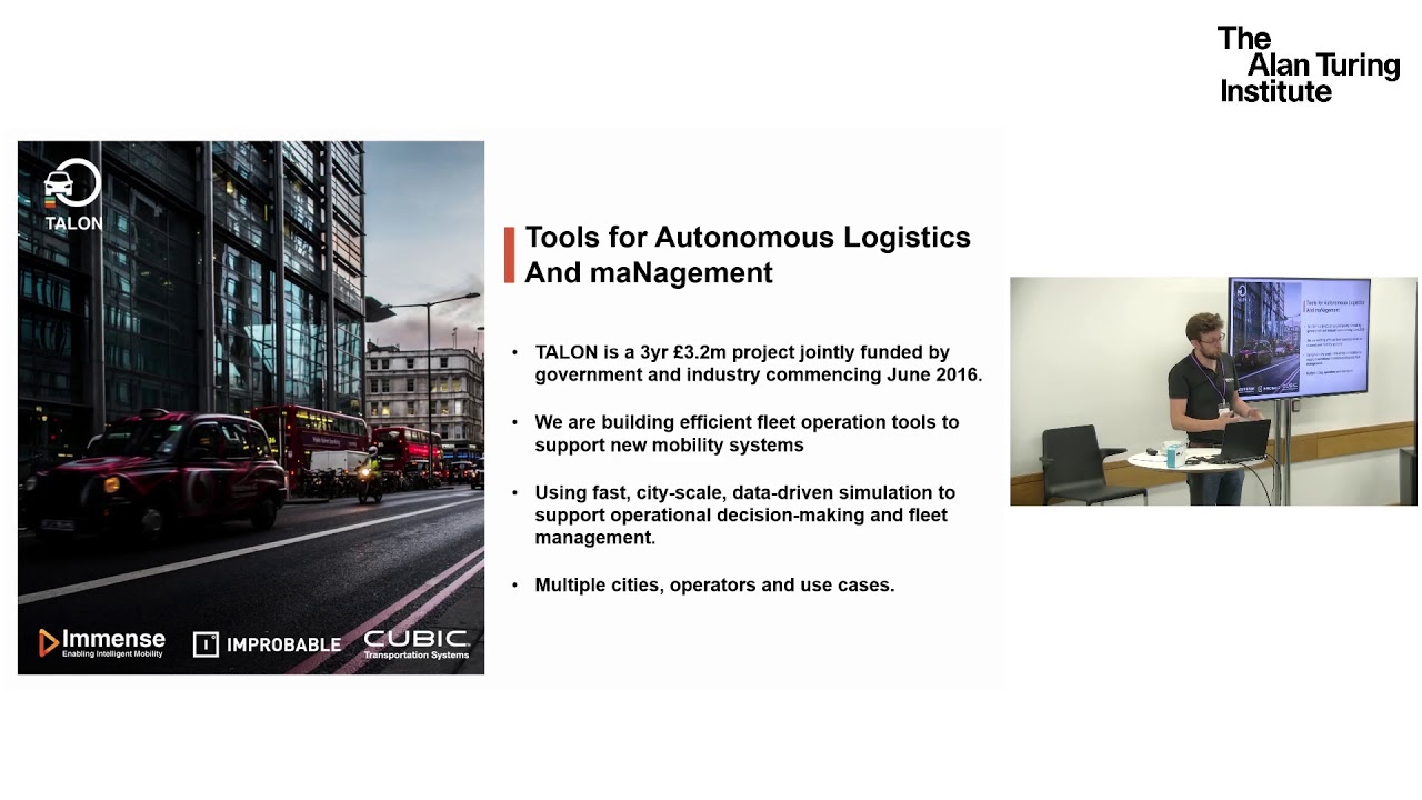 The experience of a start-up that innovates AI for transportation: Robin North, Immense