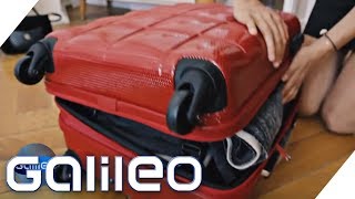 Koffer-Extremtest: Gewinnt teuer oder günstig? | Galileo | ProSieben