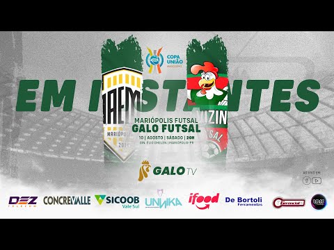 AAEMA Mariópolis x Galo Futsal - 11ª Rodada da Copa União 2024