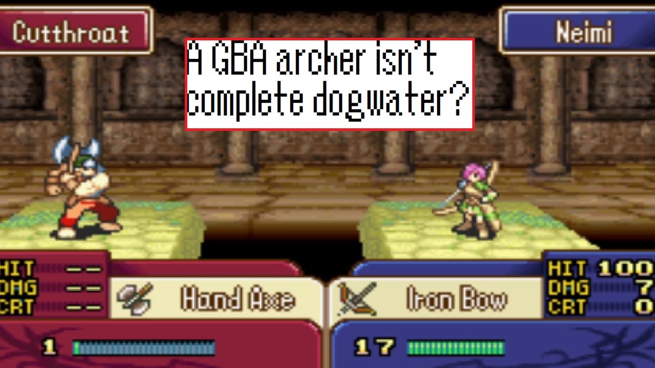 Neimi's Cool AF Now? : Fire Emblem 8 Sacred Stones Reforged Episode 2