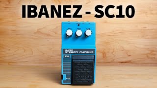Video thumbnail for Ibanez - Super Stereo Chorus SC10 by Bass Stuff