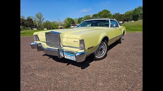 Video Thumbnail for 1975 Lincoln Mark IV
