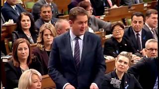 PM Trudeau Destroyed by Andrew Scheer &#39;Rehabilitation Returning Combatants &#39;??