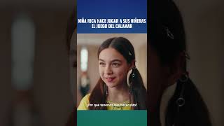 NIÑA RICA HACE JUGAR A SUS NIÑERAS EL JUEGO DEL CALAMAR