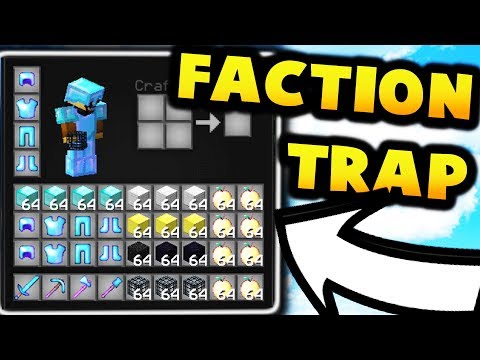 Minecraft Factions - How To Get OVERPOWERED In Factions! (1.8) (Epic PvP Trap)