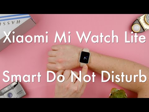 How to Change Smart Do Not Disturb on the Xiaomi Mi Watch Lite || Xiaomi Mi Watch Lite