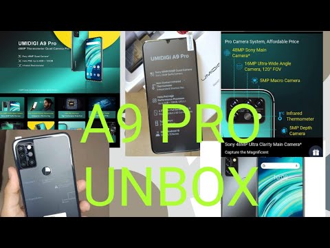UMIDIGI A9 PRO  Unboxing & HANDS 👉 on Video