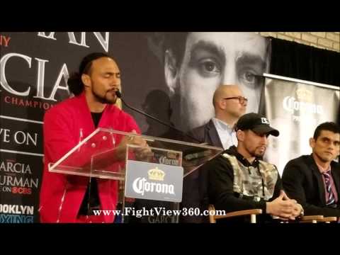 "I WANT GREATNESS" "I LOVE THE FIGHT GAME" SAYS KEITH! THURMAN GARCIA PRESS CONFERENCE HIGHLIGHTS