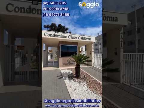 APARTAMENTO A VENDA EM CAMPO LARGO -PR ( CONDOMINIO CLUBE CALIFÓRNIA) PROMOÇÃO:  R$ 179.000,00