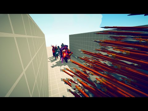 BRAWL STARS UNITS vs EVERY 5x GOD ► Totally Accurate Battle Simulator TABS