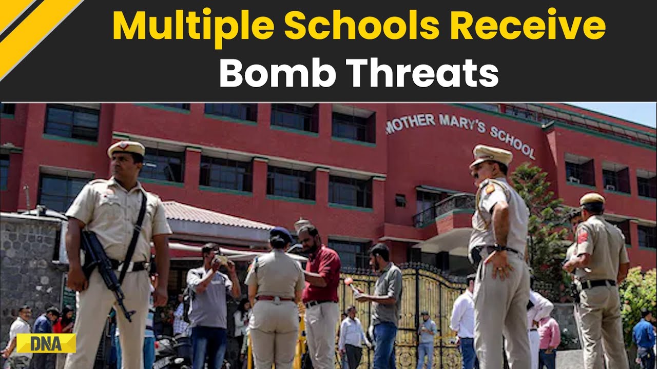 Bomb Threats At Schools In Ahmedabad & Noida | Police, Fire Teams Respond