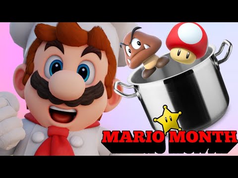 Mario Becomes A Famous Chef (SMM2) | Mario Month Day 8