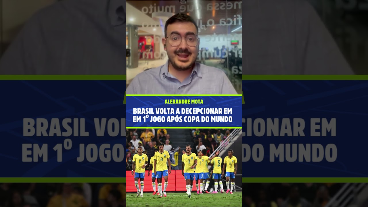 Imagem da notícia Mais uma exibição horrível da Seleção Brasileira de Ancelotti