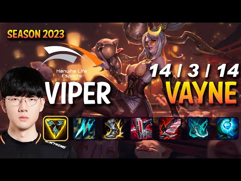 HLE Viper VAYNE vs KAI'SA ADC - Patch 13.16 KR Ranked