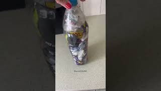 Save Money on Bin Bags with This Simple EcoBrick Hack! ♻️💰#BudgetHacks #PlasticWaste #EcoTips